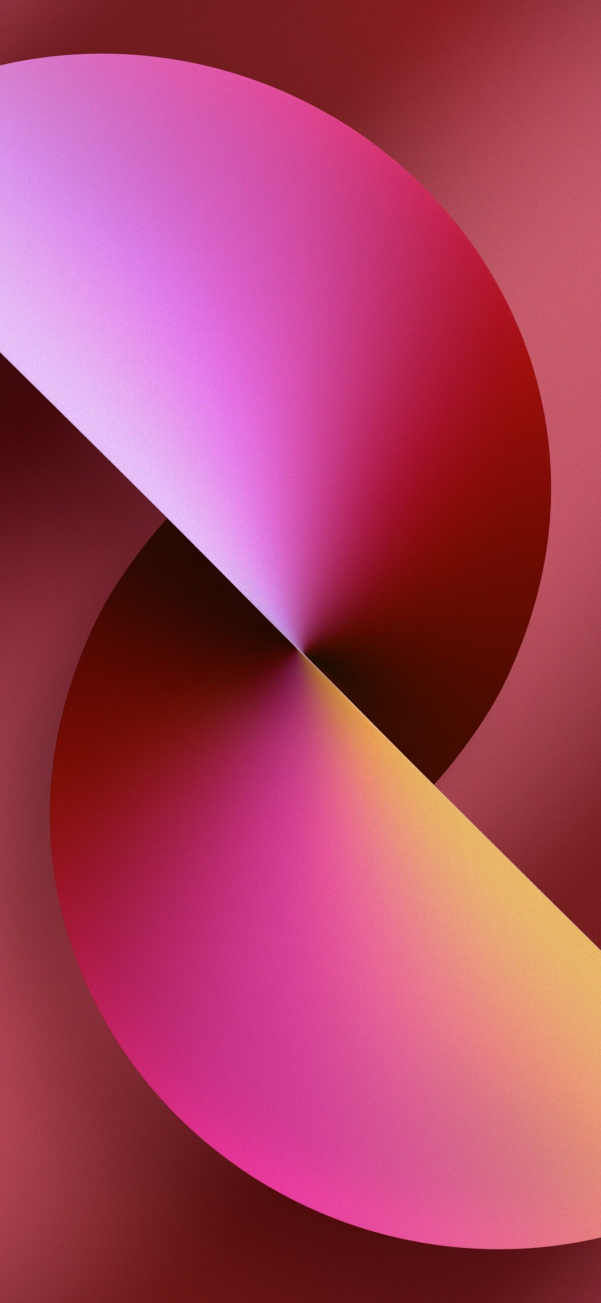 iPhone  Official Stock Wallpaper Twist (Red) - Light