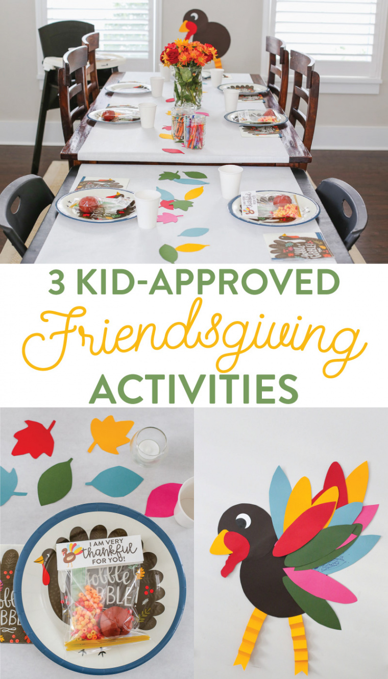 Kid-Approved Friendsgiving Activities by The Littles & Me