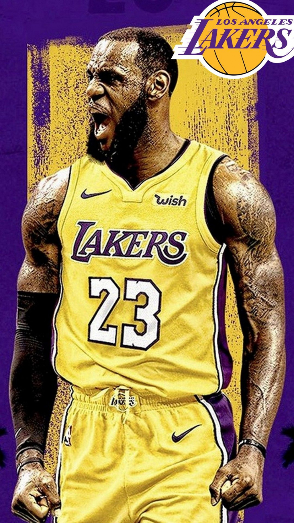 LeBron James Lakers iPhone Wallpapers -  Basketball Wallpaper