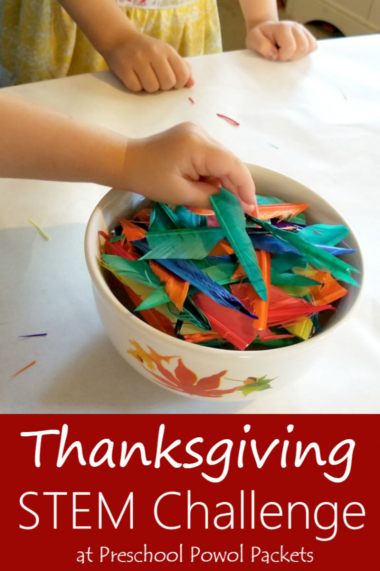 No-Stress Thanksgiving STEM Challenge Science Experiment