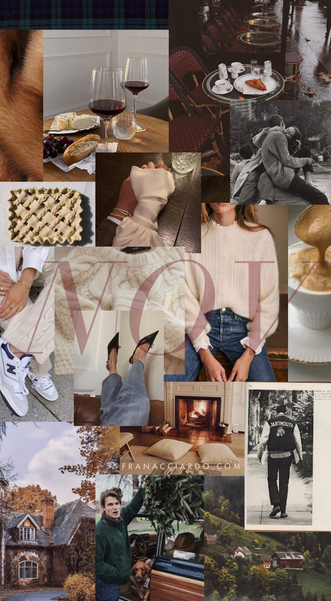 November Moodboard (Desktop & iPhone Wallpaper)