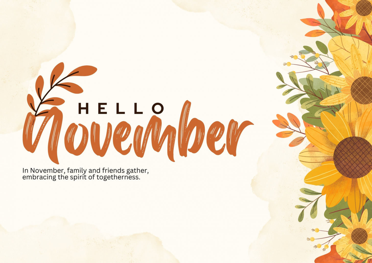 Page  - Free and customizable november templates