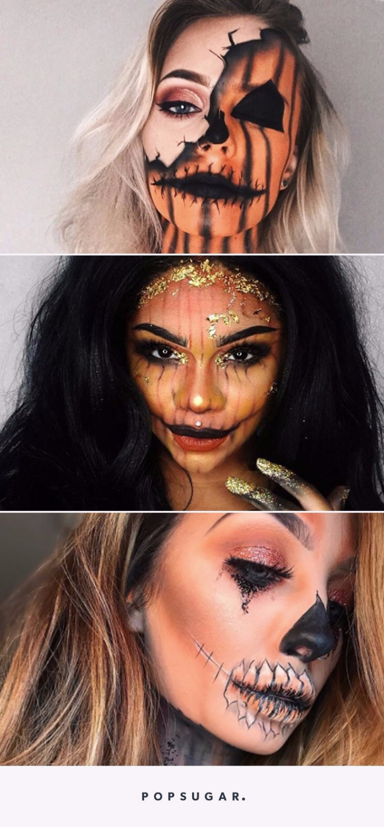 Pumpkin Makeup Ideas for Halloween  POPSUGAR Beauty