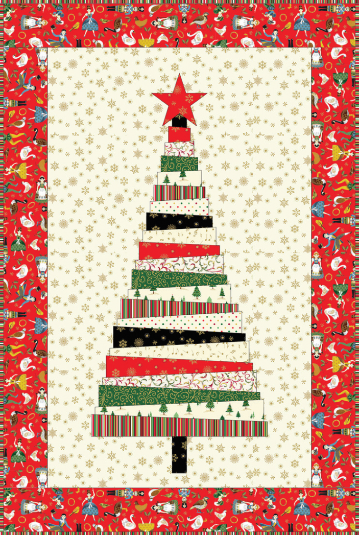 Quilt Inspiration: Free pattern day: Christmas quilts (part ): Trees!