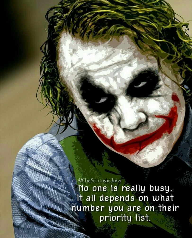 Quotes With Joker on Instagram: “#thesarcasticjoker”  Best joker