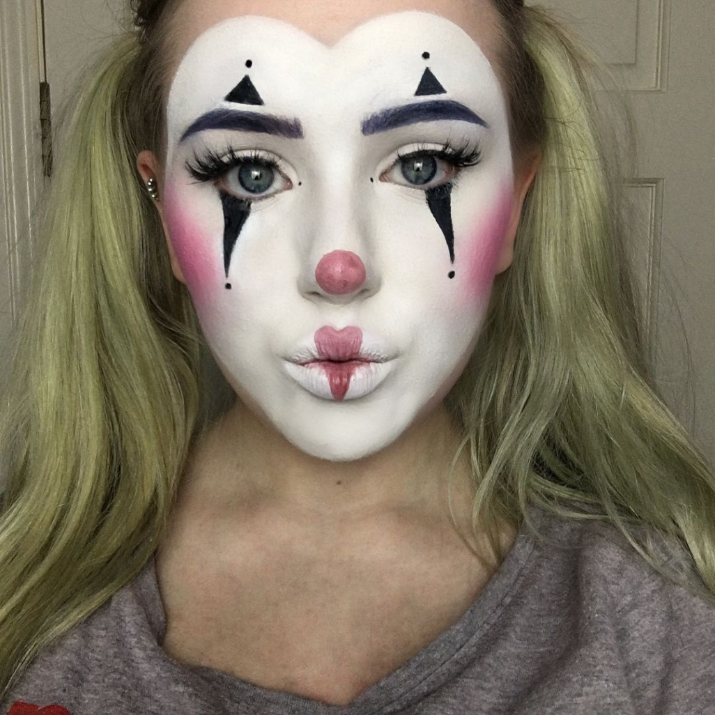 rachelxjury Recreated @mykie clown makeup • • • •~products