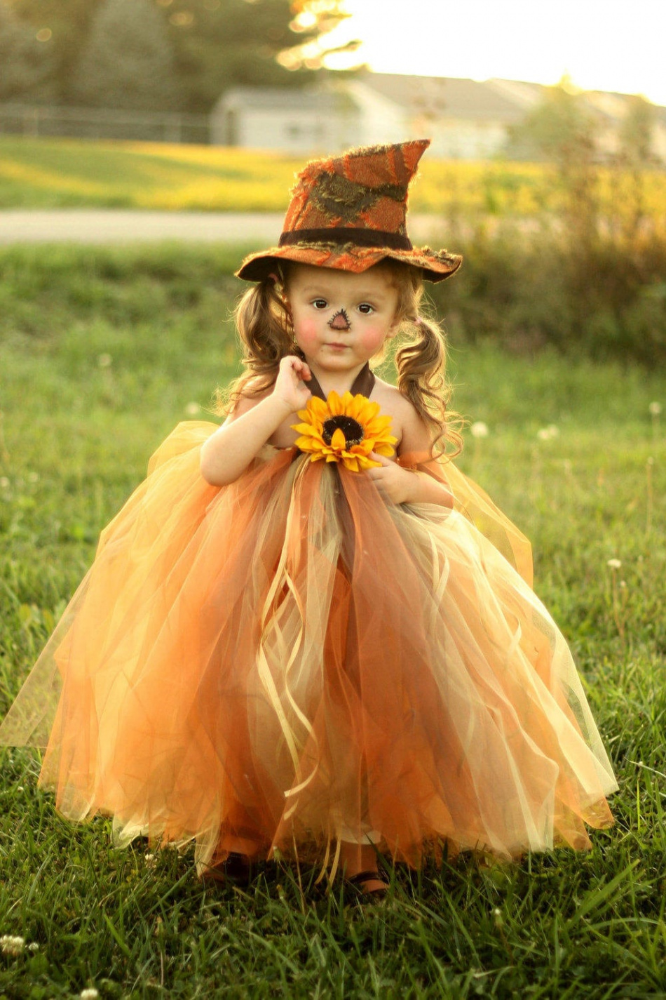 Sassy Little Scarecrow Tutu Dress Only-Hat is Discontinued - Etsy