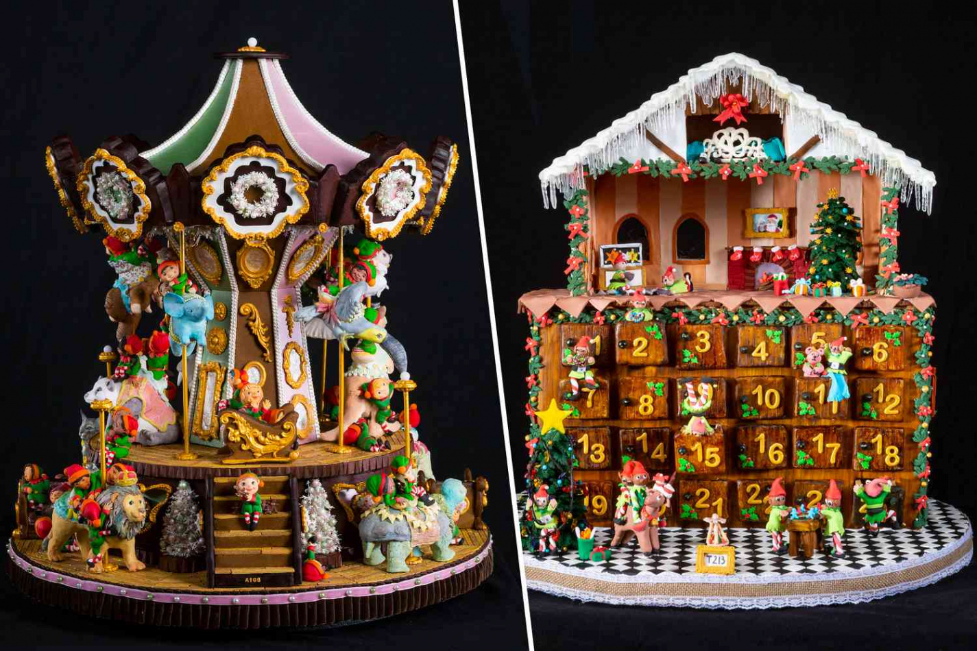 See the National Gingerbread House Competition Winners for