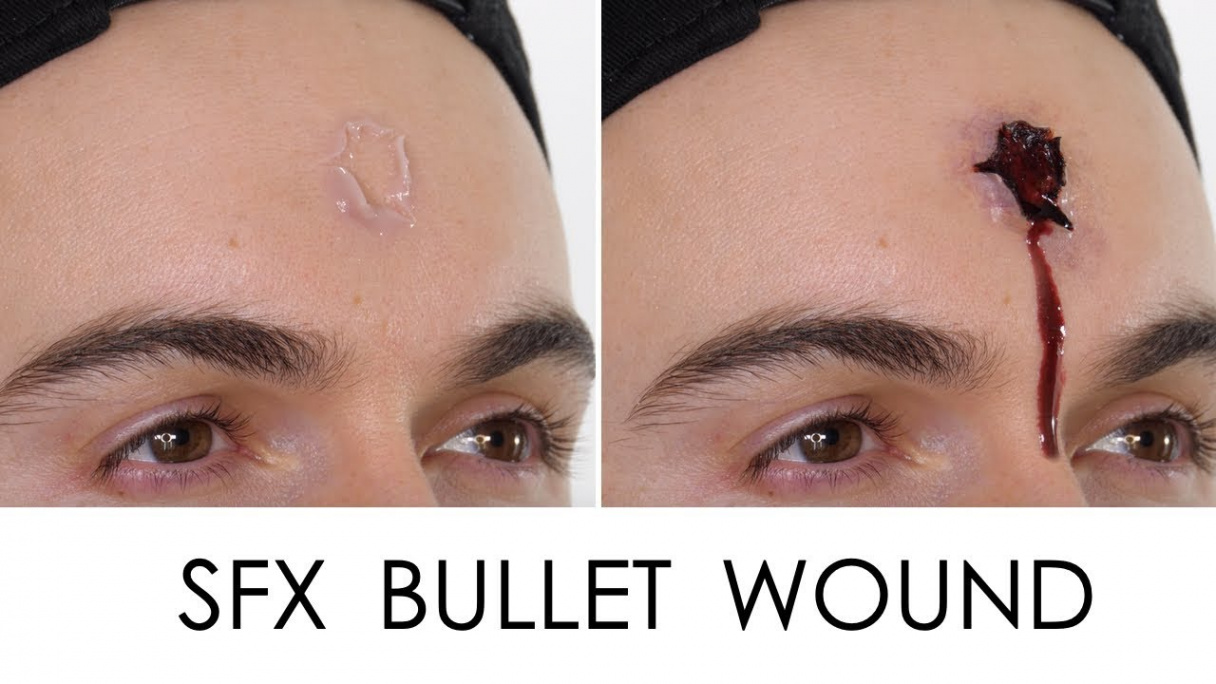 SFX - Easy Bullet Wound Makeup Tutorial  Shonagh Scott