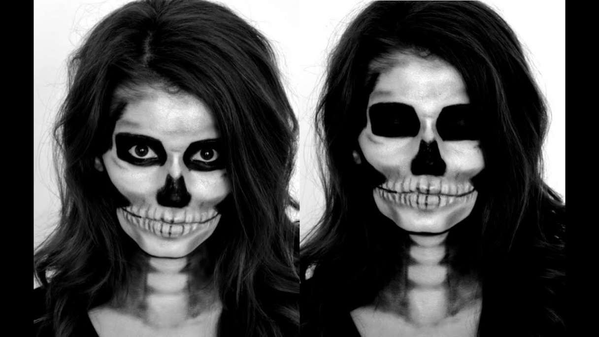 Skeleton Halloween Makeup Tutorial