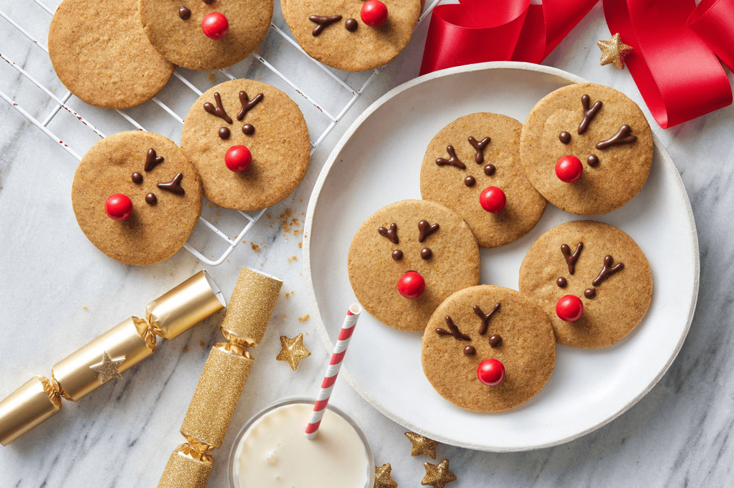 Spiced Reindeer Cookies