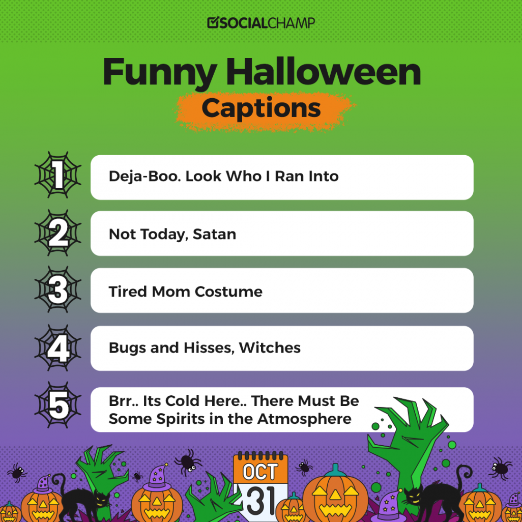 + Spooktacular Halloween Captions for Your Posts