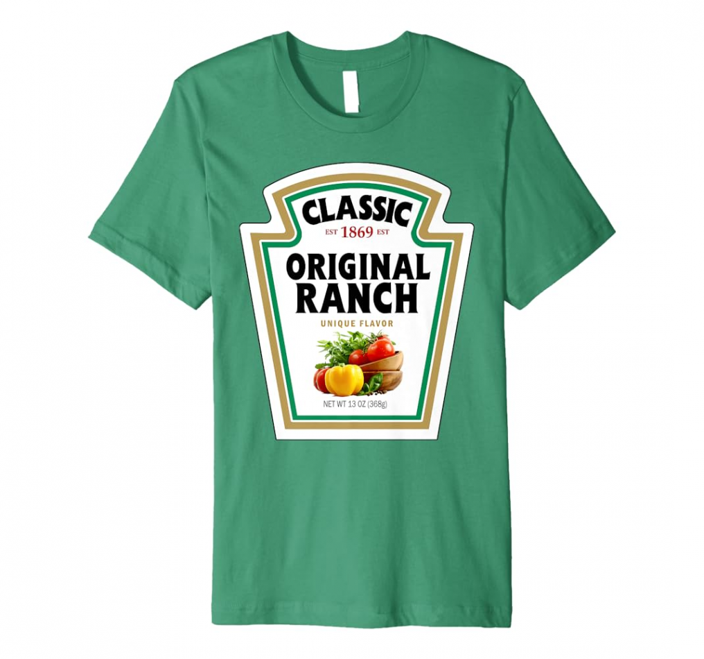 Thanksgiving Costume Sauce Matching Shirts Original Ranch Premium T-Shirt