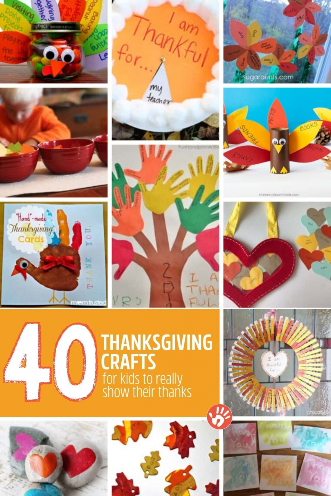 Thanksgiving Crafts for Kids to Really Show Their Thanks