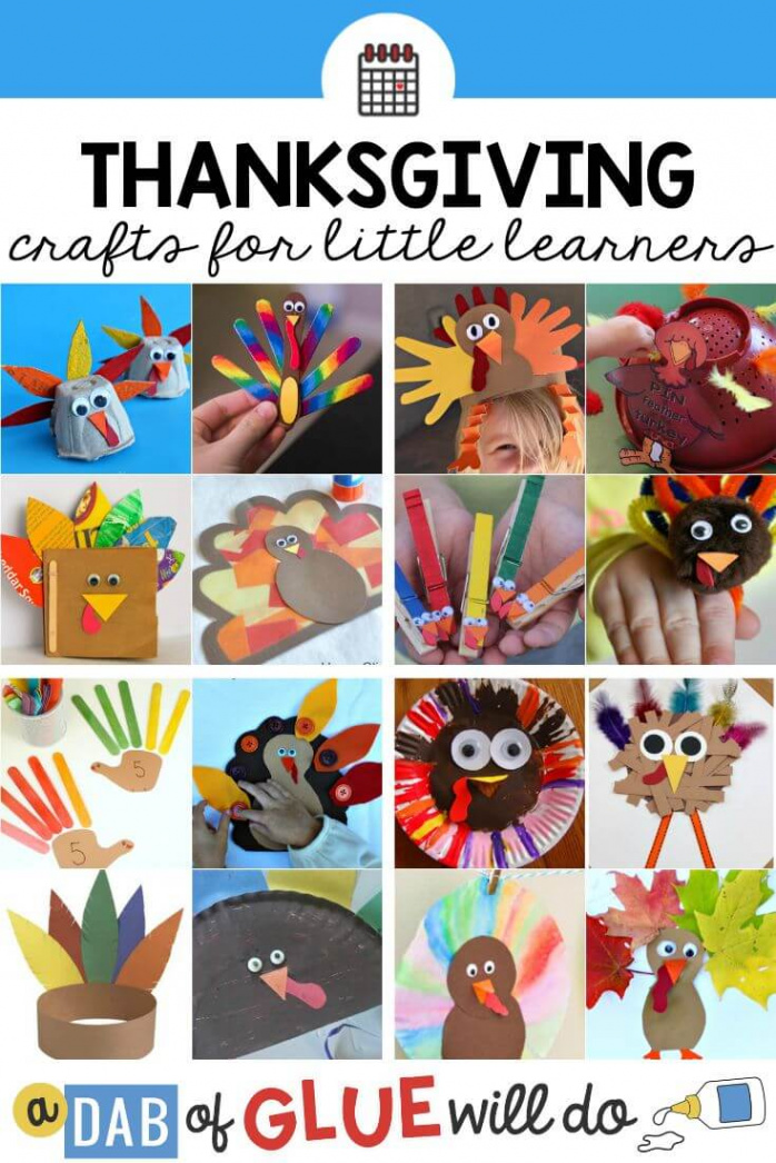 Thanksgiving Crafts for Little Learners -