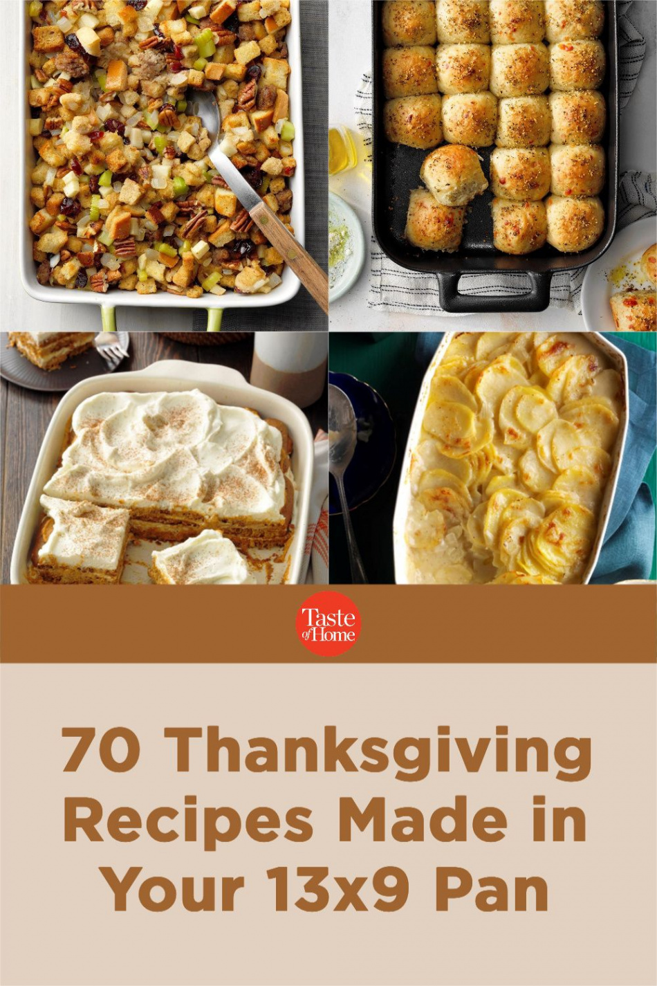 Thanksgiving Recipes to Make in Your x Pan  Thanksgiving