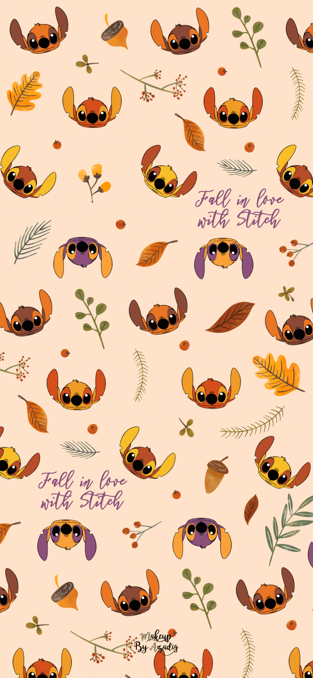 Thanksgiving Stitch Wallpapers - Wallpaper Cave