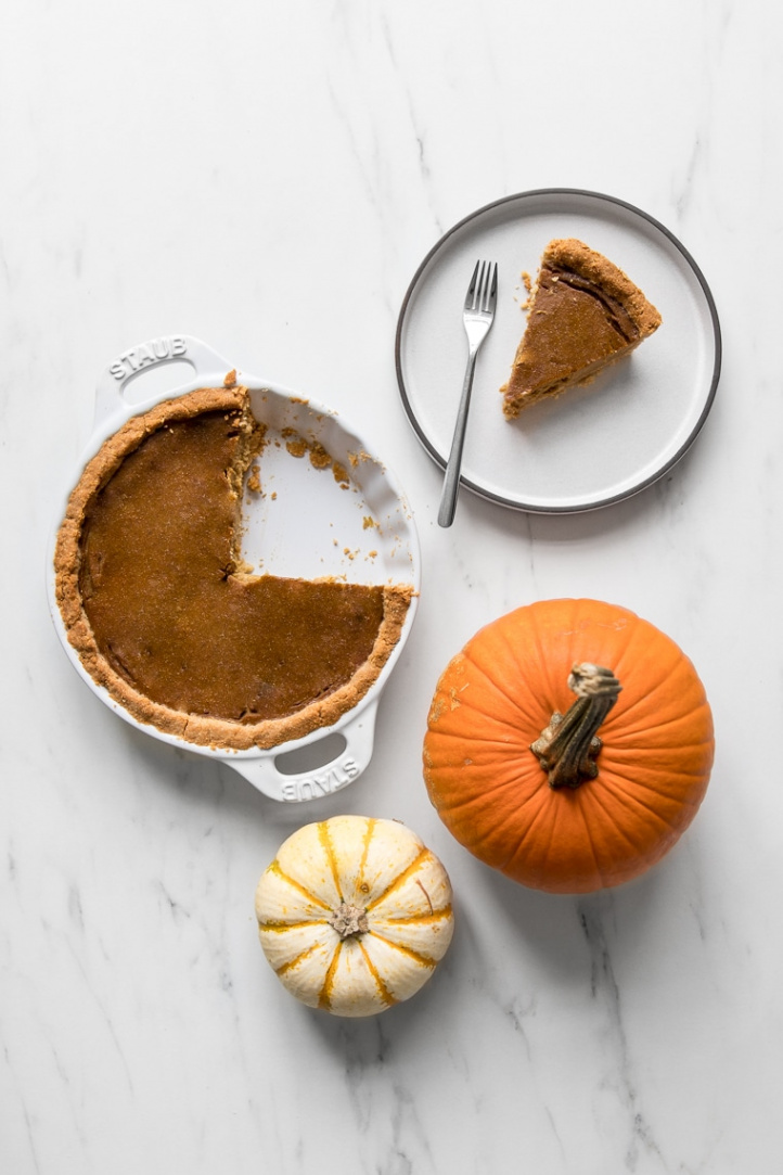 Thanksgiving Whole Pumpkin Pie