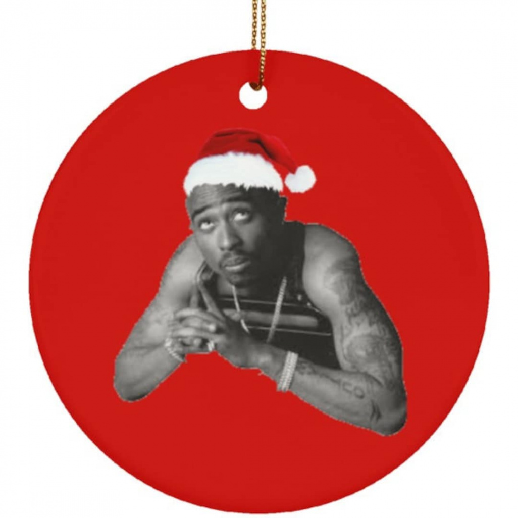 Tupac Christmas Ornament pac - Etsy