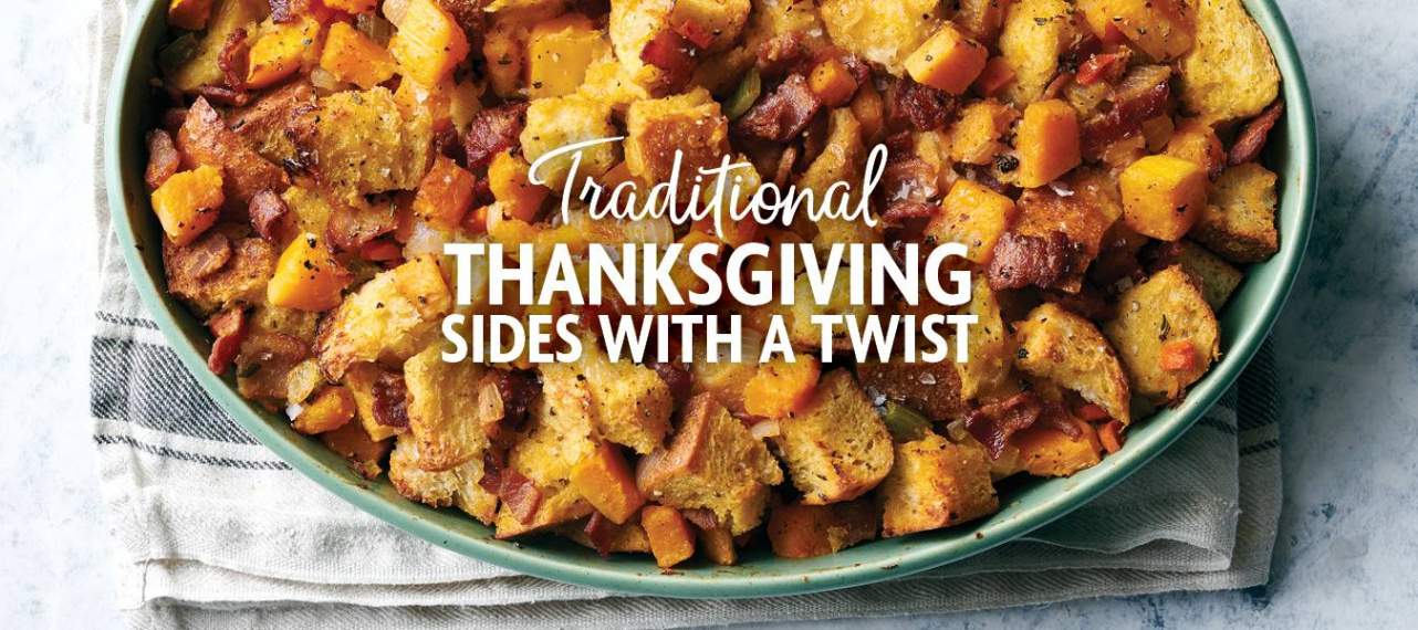 Twists on Traditional Thanksgiving Sides  Savory