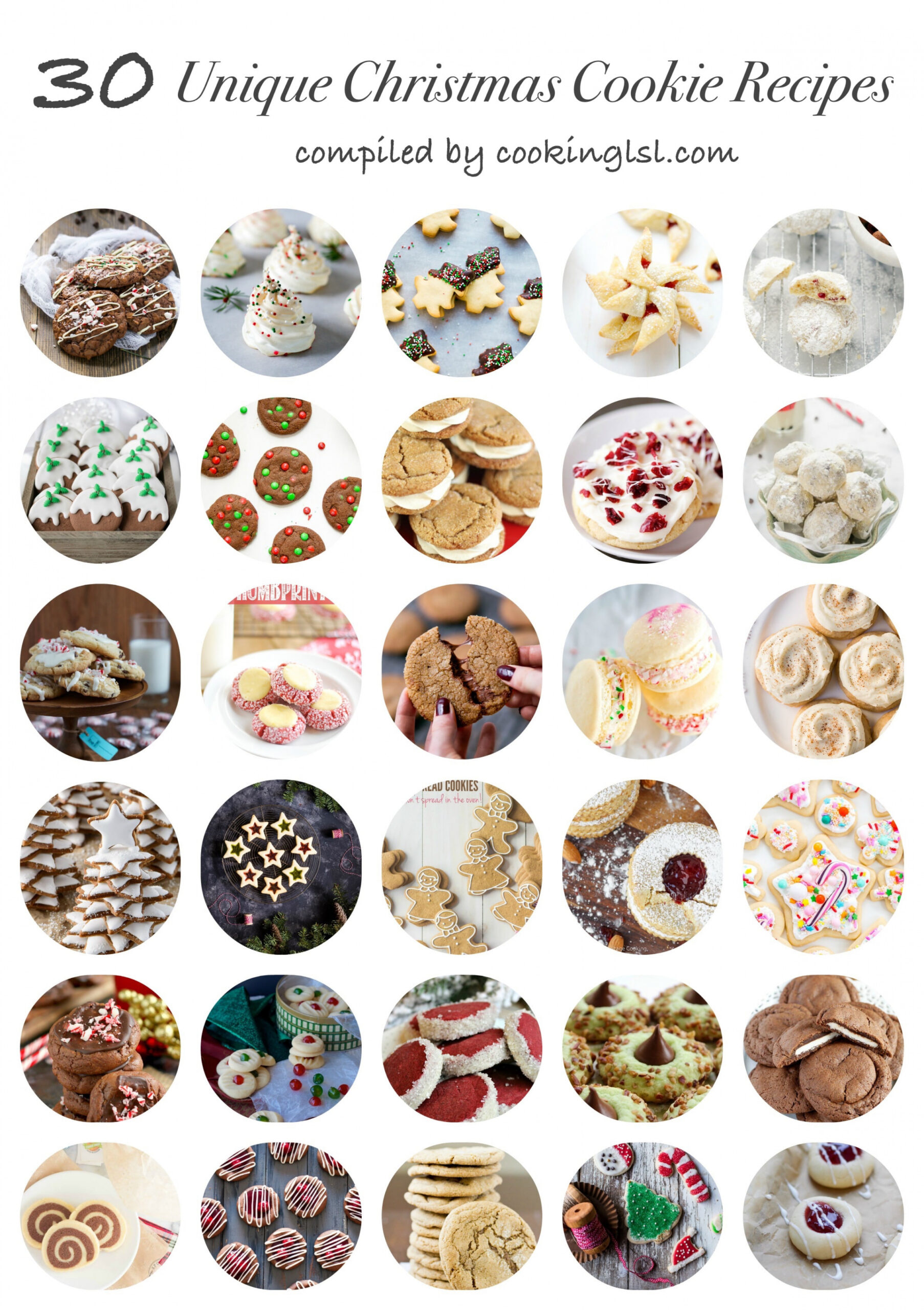 Unique Christmas Cookie Recipes - Cooking LSL