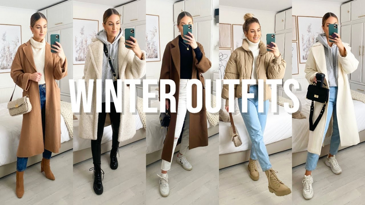 WARM WINTER OUTFIT IDEAS  ZARA, H&M, ASOS