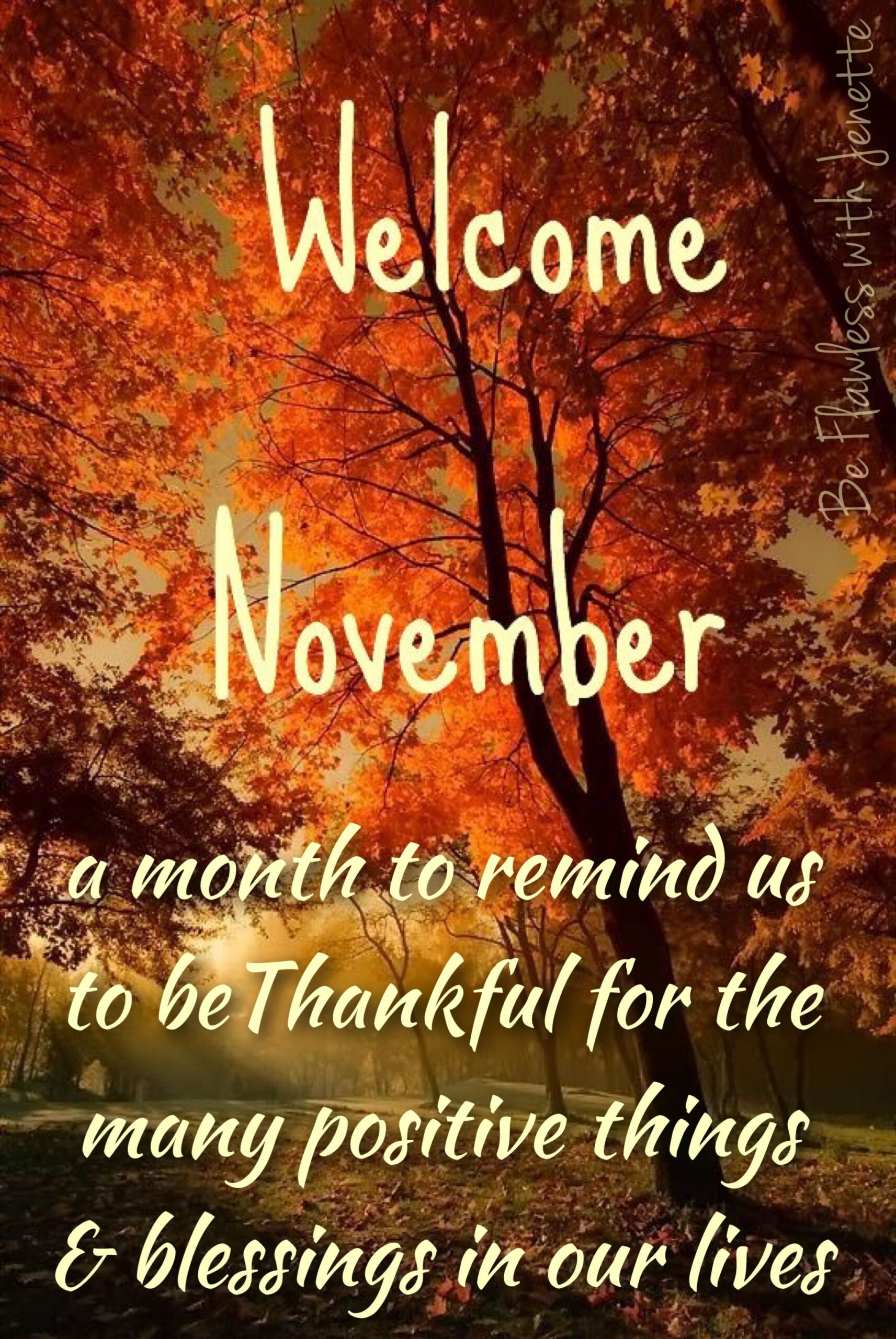 Welcome November  Welcome november, Happy new month november