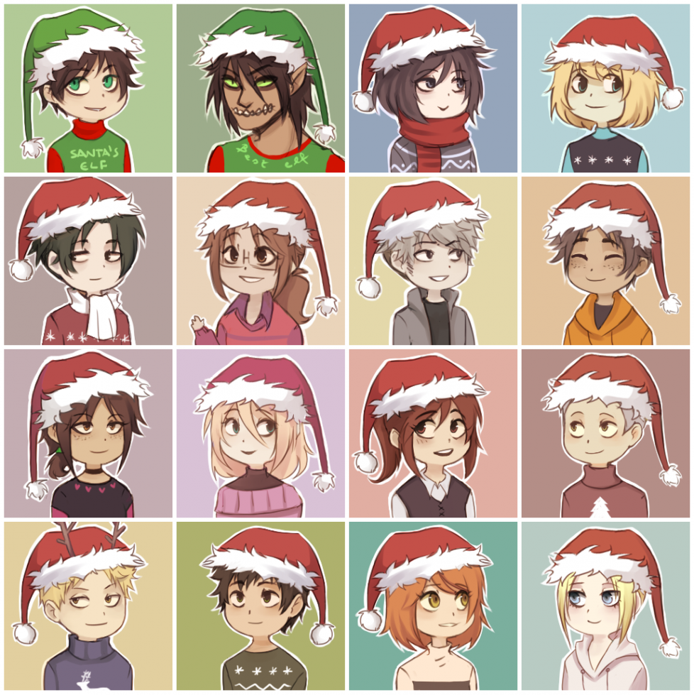 Xmas Snk Icons by ikimaru-art on DeviantArt