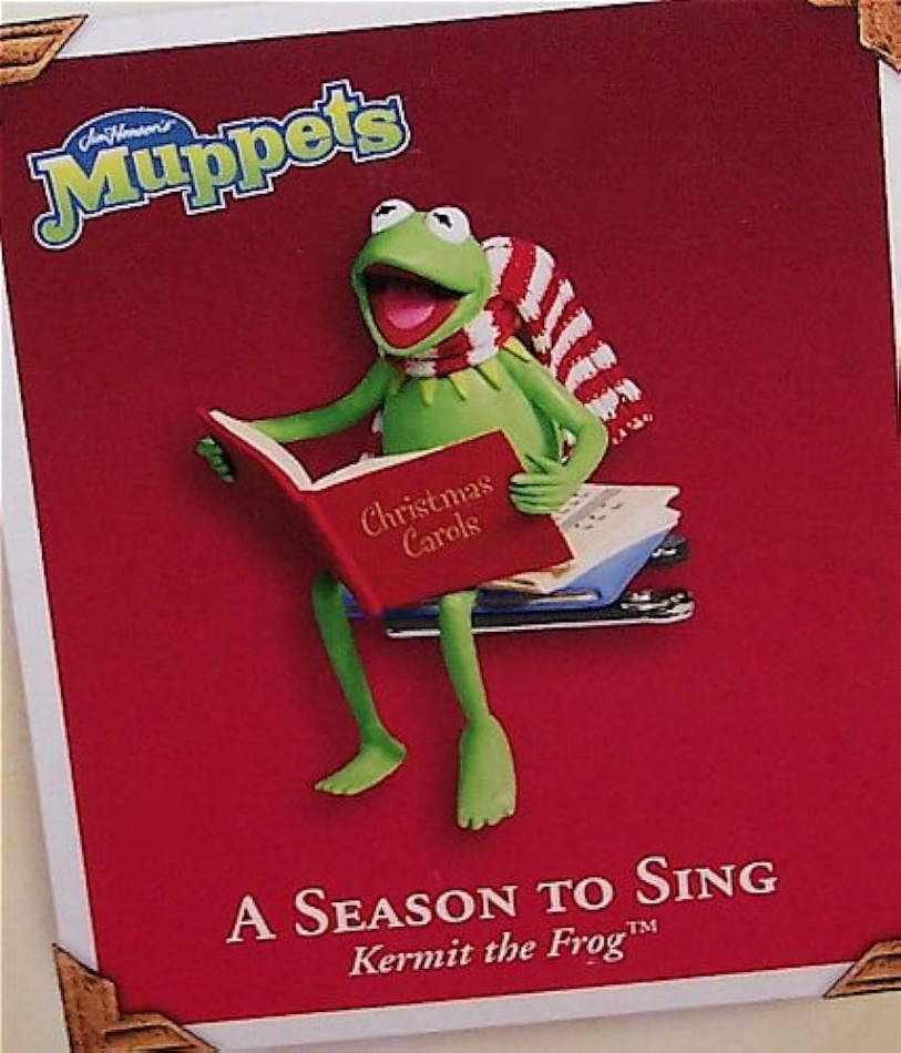 "A Season to Sing" Kermit the Frog Christmas Ornament
