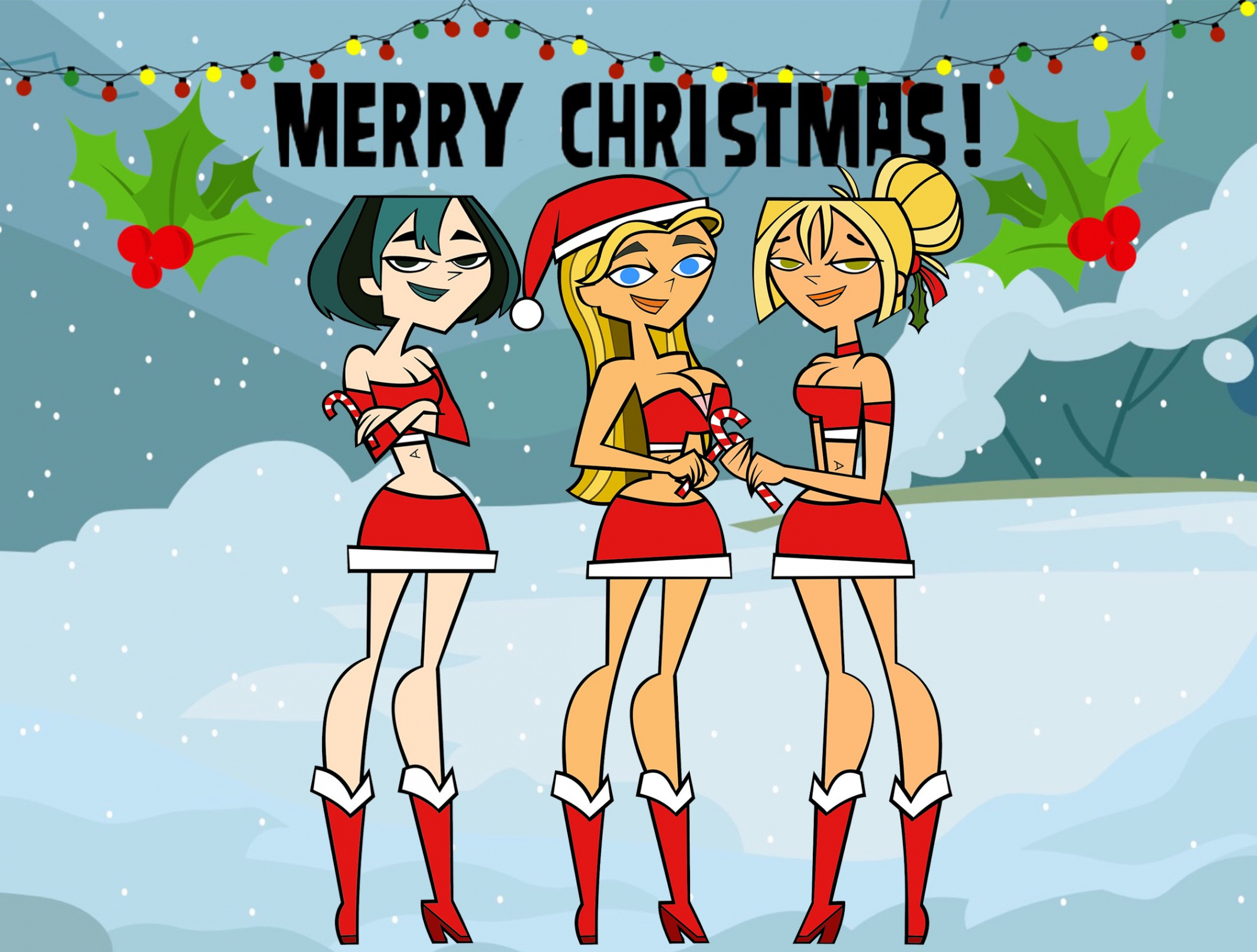 A Total Drama Christmas! by EMPtheCreator on DeviantArt