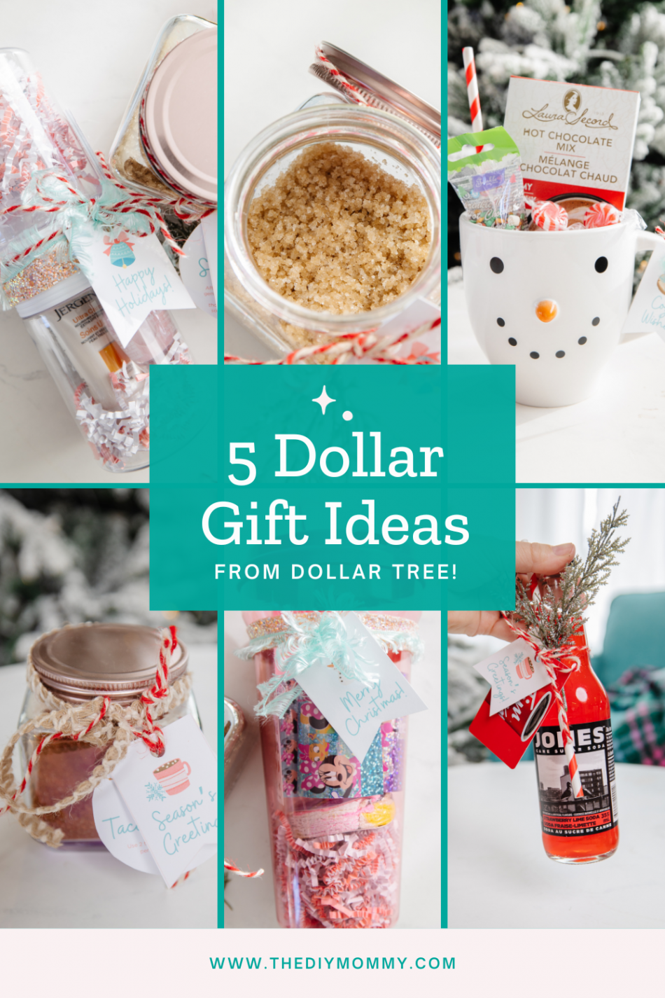 Adorable  Dollar Gifts for Christmas with Dollar Tree Items  The