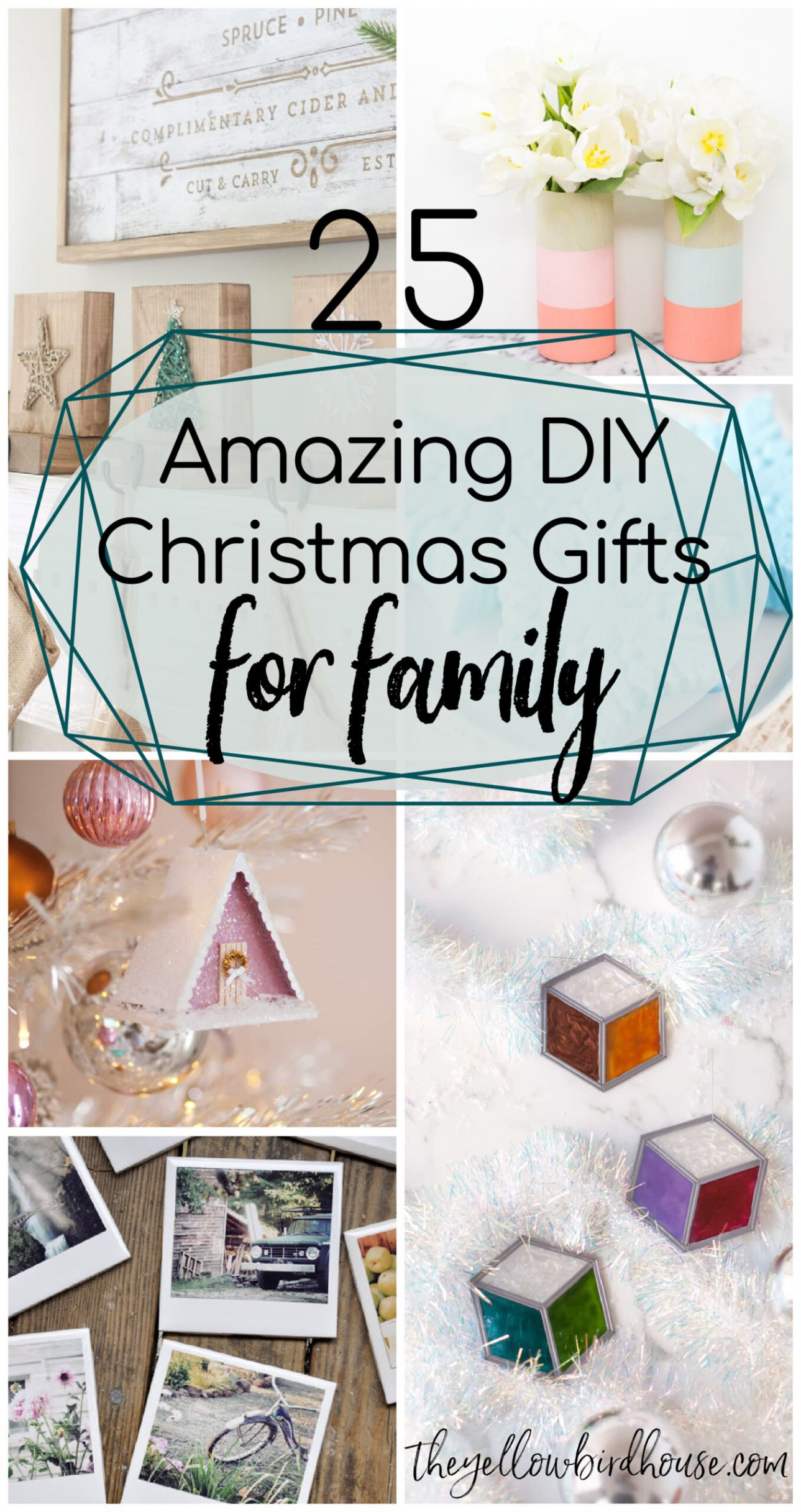 Amazing DIY Christmas Gifts for Family - The Yellow Birdhouse