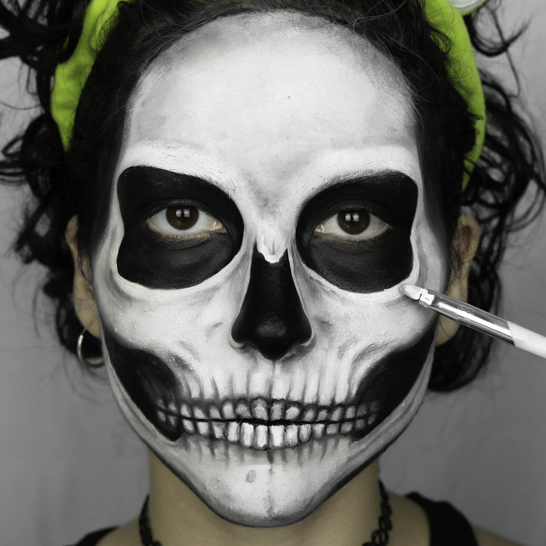 An Easy Skull Makeup Tutorial For Halloween  - Beauty Bay Edited