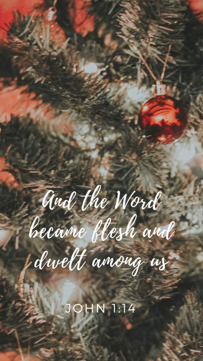 And the Word became flesh and dwelt among us