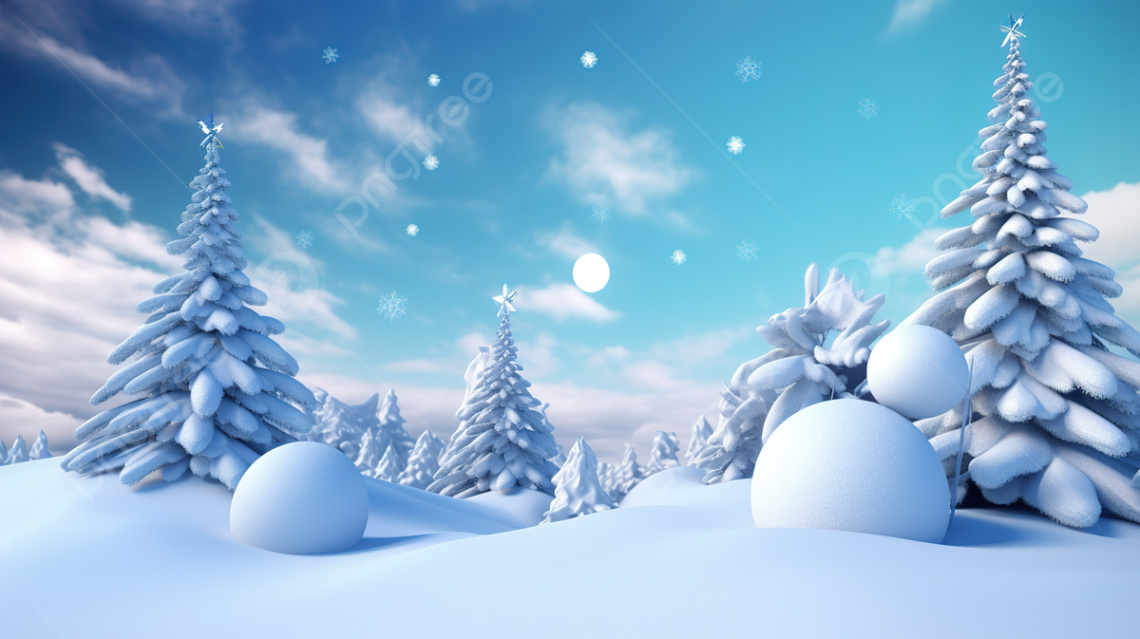 Animated Christmas Snow Scene For Desktop Backgrounds Free, d