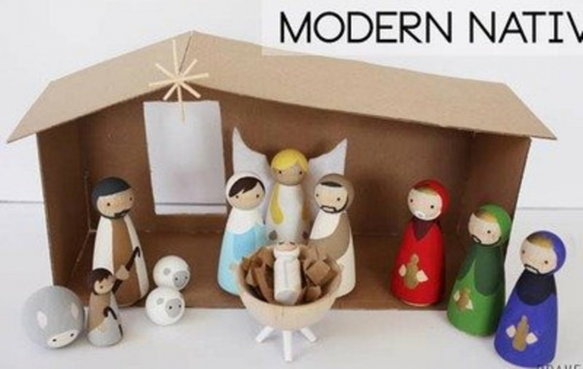 + Beautiful Nativity Craft Ideas - FeltMagnet