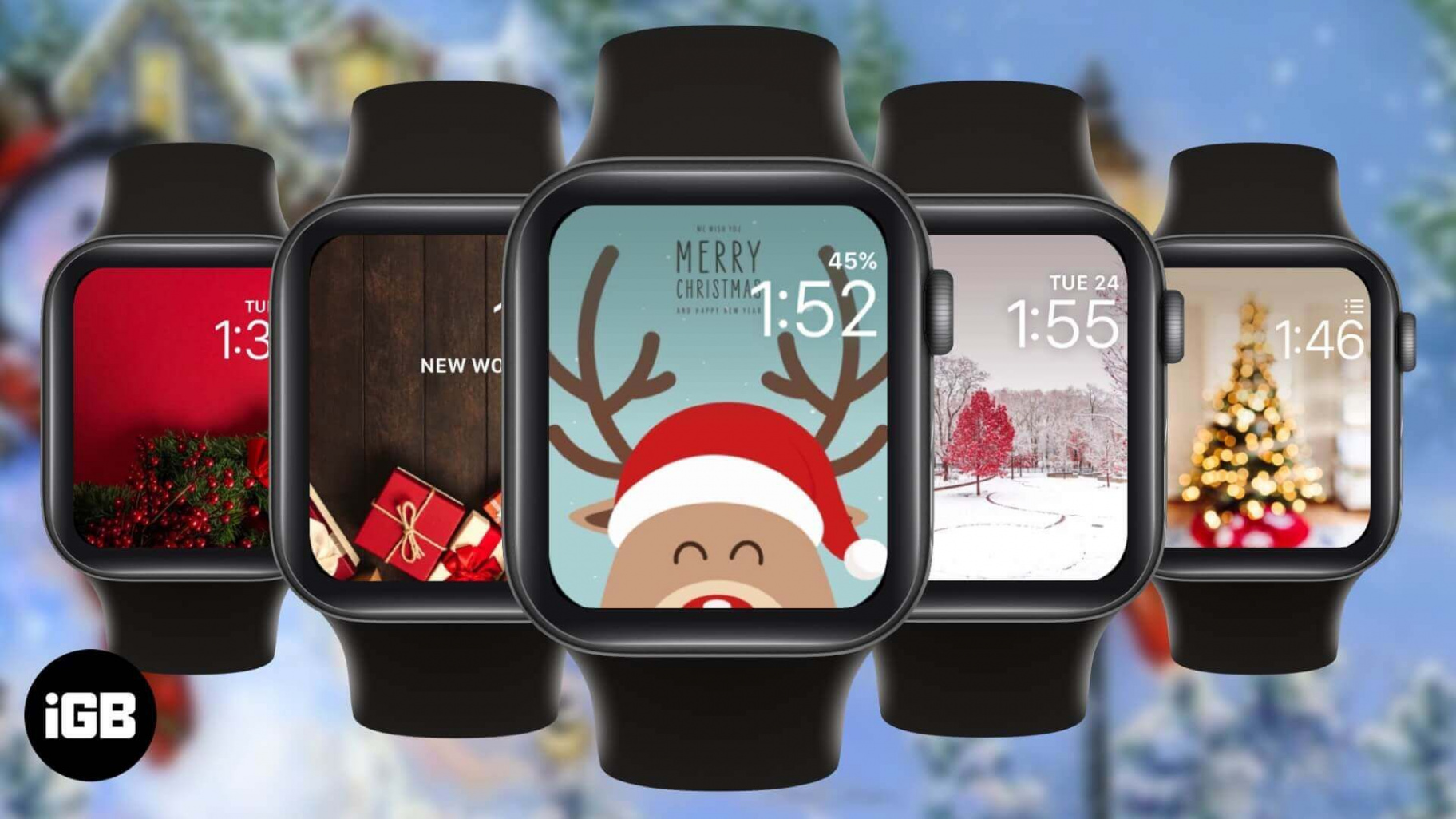 Best Christmas Apple Watch faces in  (Free download