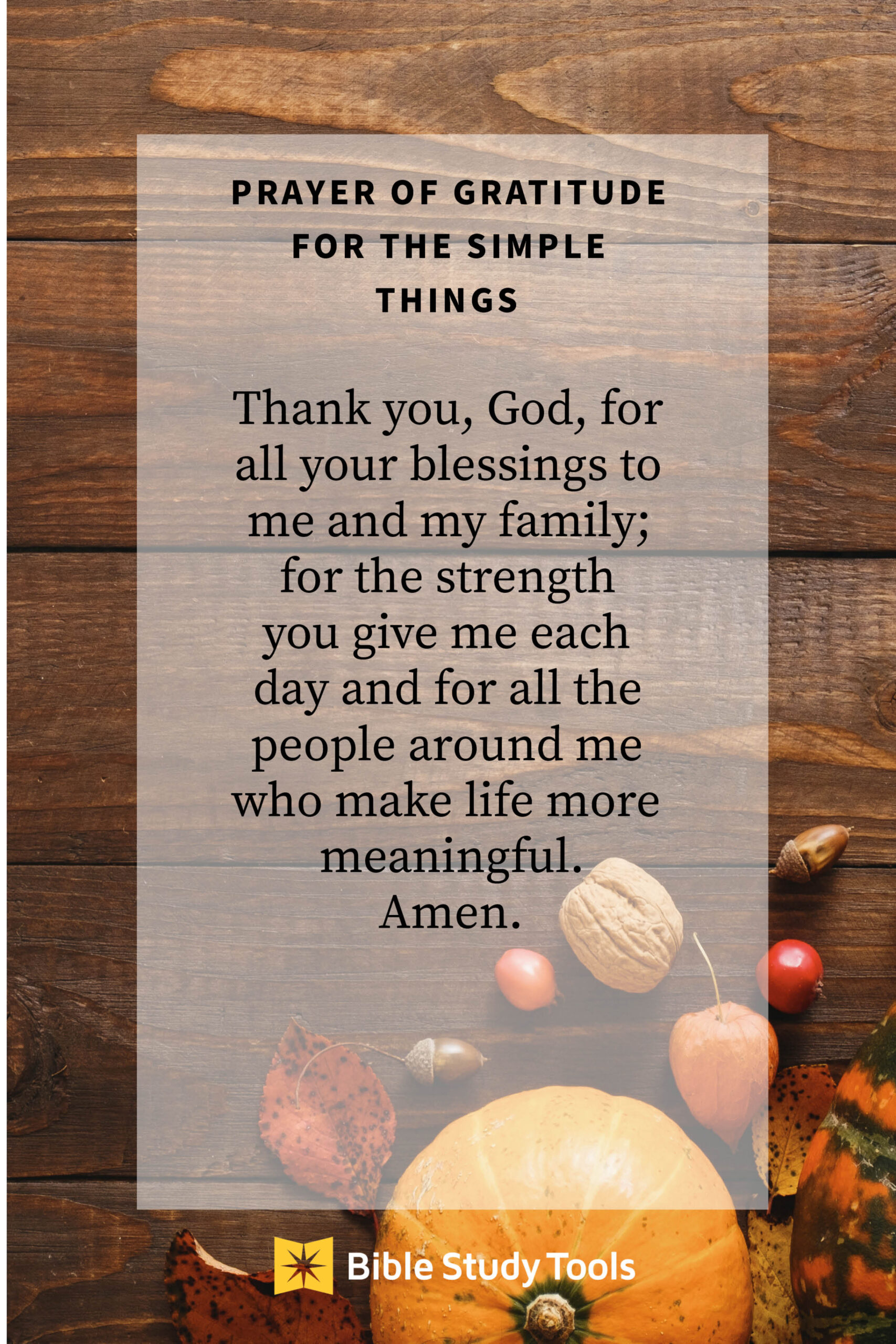 Best Short Thanksgiving Prayers - Family Dinner Blessings