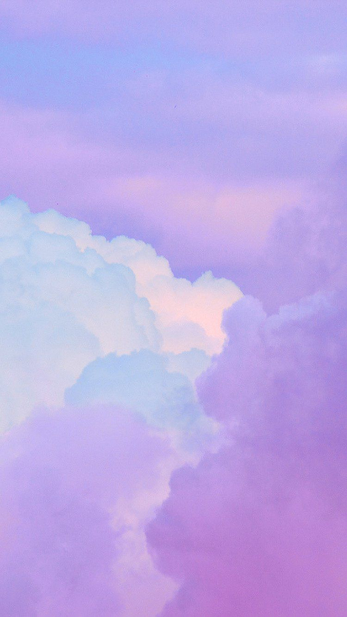 bj-cloud-sky-purple-art  Purple wallpaper iphone, Light purple