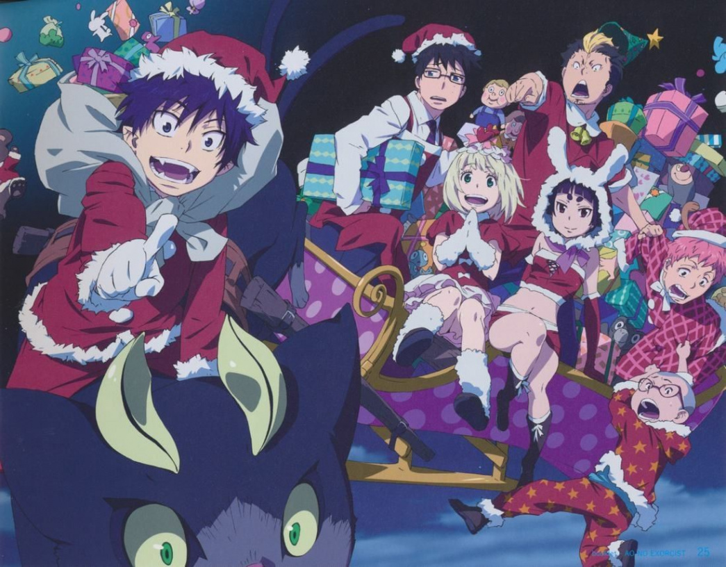 Blue Exorcist Christmas Wallpapers - Wallpaper Cave