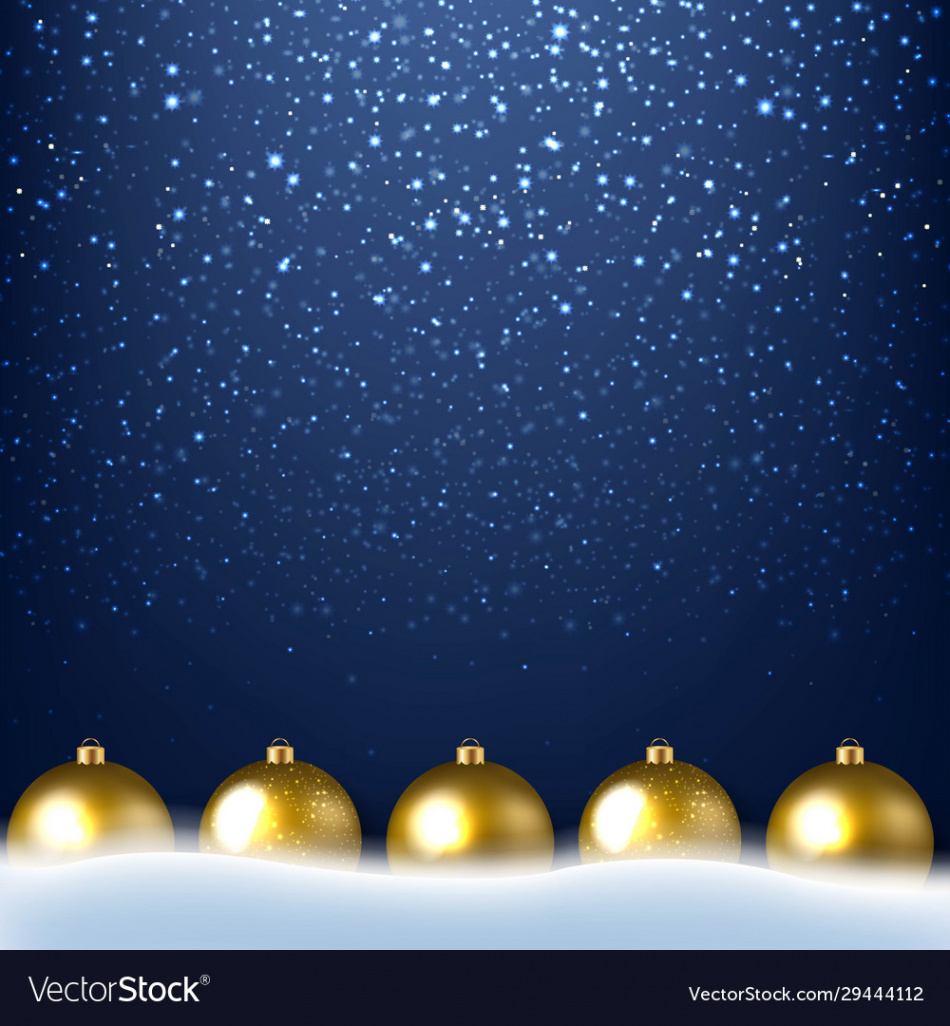 Blue glitter background with bokeh christmas Vector Image