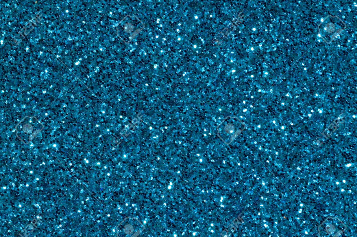 Blue Glitter Texture Christmas Background Stock Photo, Picture and