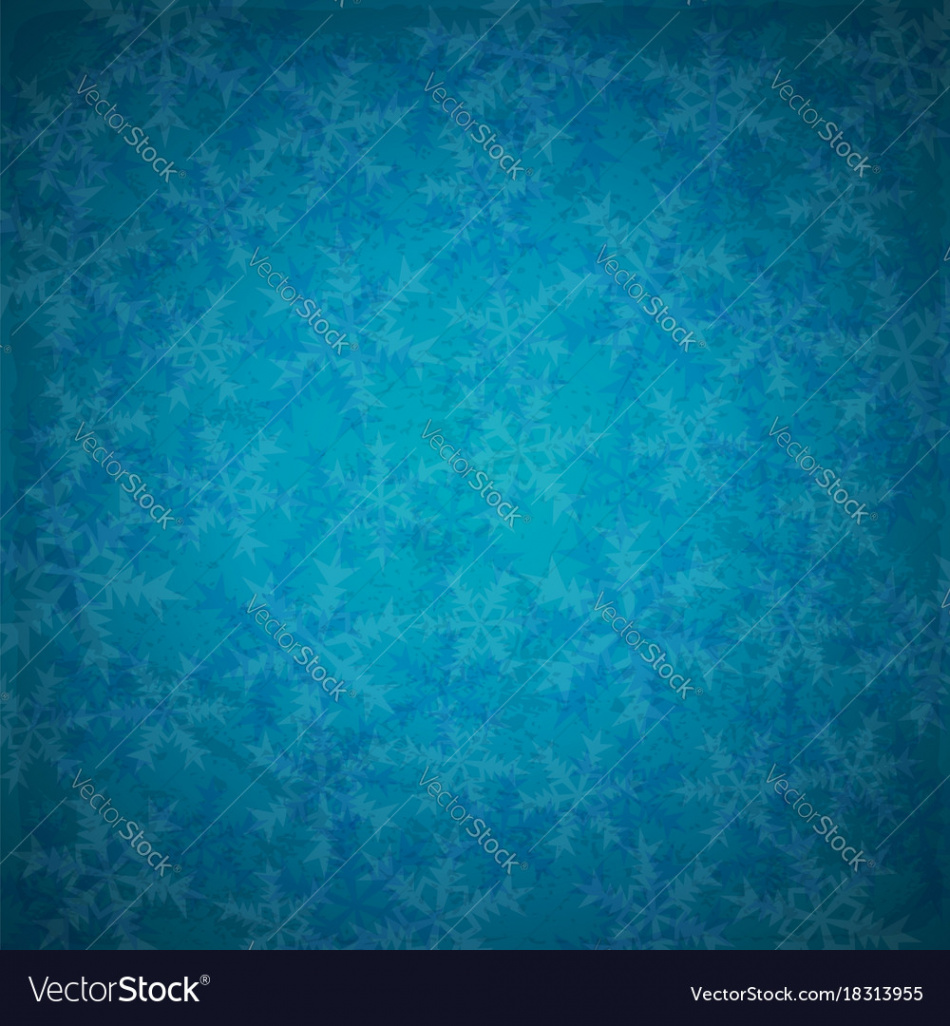 Blue vintage christmas background Royalty Free Vector Image
