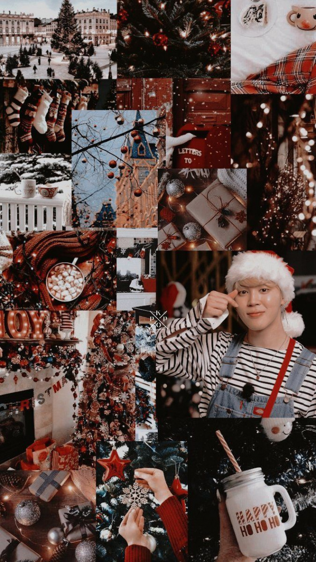 BTS Christmas Aesthetic photo in   Bts christmas, Bts