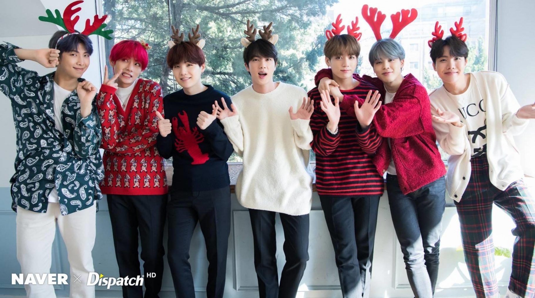 BTS Desktop Christmas Wallpapers - Wallpaper Cave