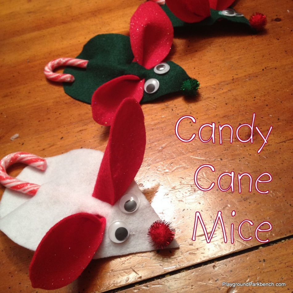 Candy Cane Christmas Mouse