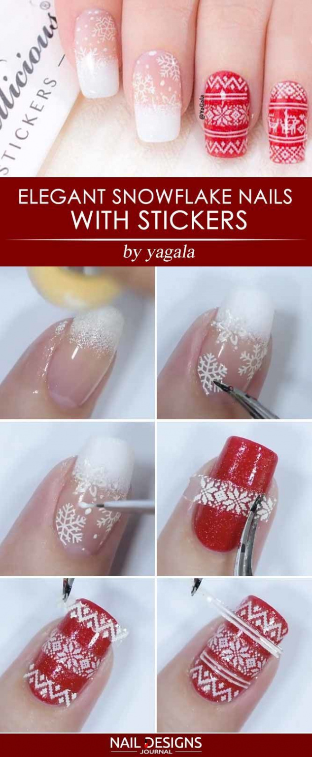 Charming Christmas Nail Art Ideas You