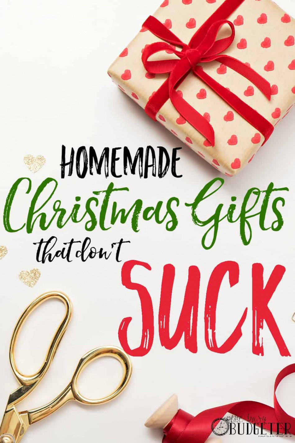 Cheap DIY Christmas Gifts That Don