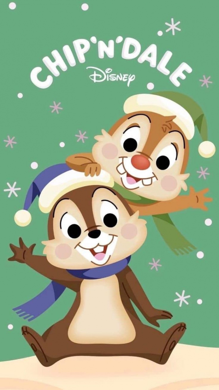 Chip and dale  Disney characters christmas, Disney drawings