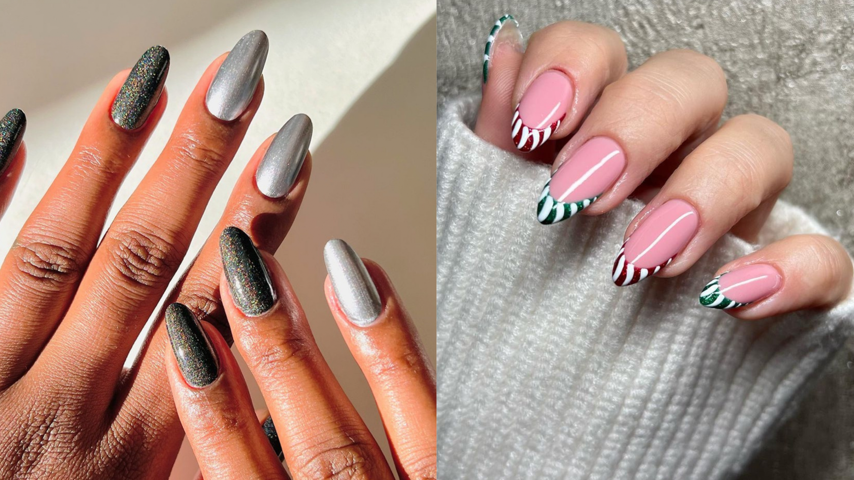 Christmas Acrylic Nails to Try This Holiday Season  Glamour